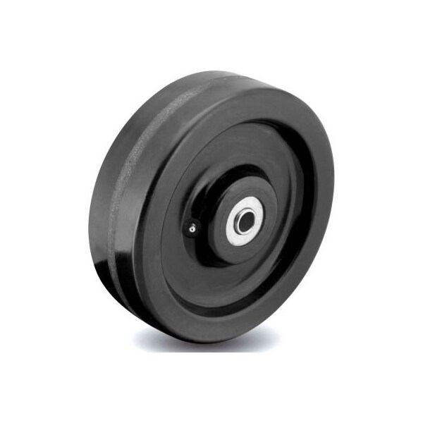 Colson 2 Series Wheel 7.00012.379 WS - 12 x 3 Phenolic 3/4 Straight Roller Bearing - Black